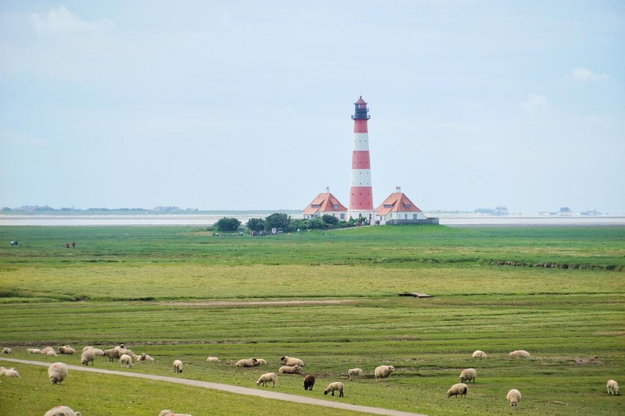Moderne Kuestenbutze In Nordseenaehe Mildstedt Extérieur photo
