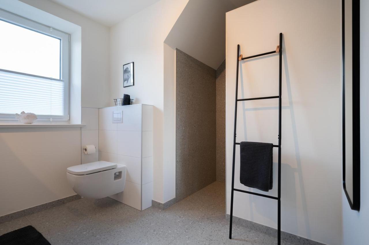 Moderne Kuestenbutze In Nordseenaehe Mildstedt Extérieur photo